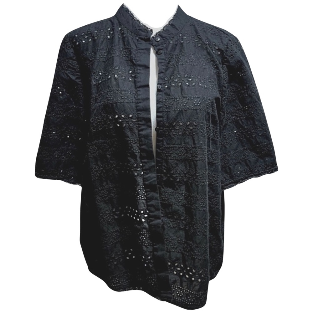 JIGSAW Eyelet Blouse